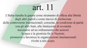 COMUNICAZIONE INTERNA N.154: Ucraina, il Ministro Patrizio Bianchi invita tutte le scuole a riflettere sull’ articolo 11 della Costituzione: l’Italia ripudia la guerra