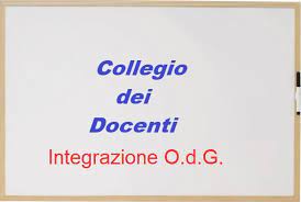 COMUNICAZIONE INTERNA N.256: Integrazione punto all’o.d.g. Collegio Docenti 16 maggio 2023.