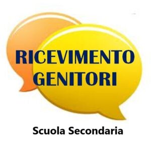 COMUNICAZIONE INTERNA N.59: Ricevimento settimanale docenti scuola secondaria di primo grado.